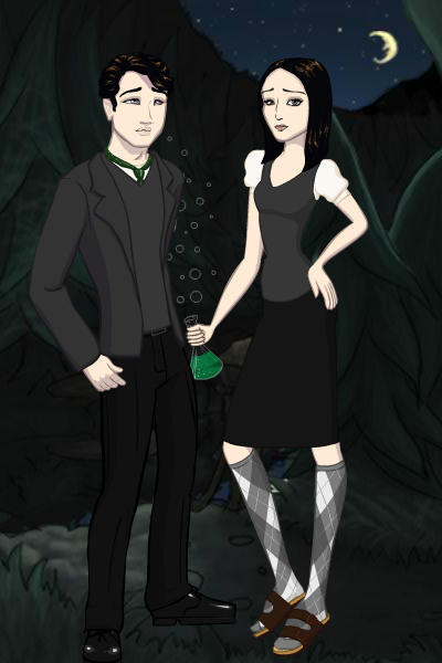 merope and tom riddle sr. by xeino on DeviantArt