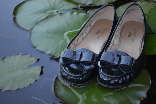 Ballet Flats of the Lily pads
