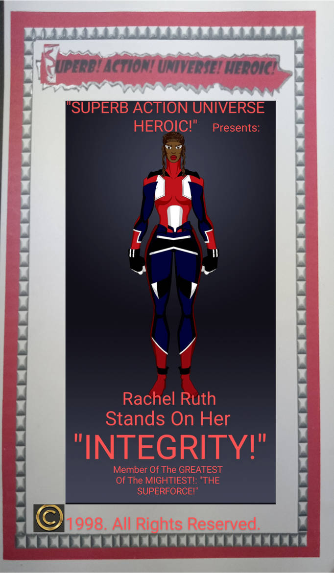 SUPERBAUH!: Rachel Ruth Stands On Her INTEGRITY! by ...