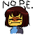 FRISK ICON 3 - NOPE |UNDERTALE