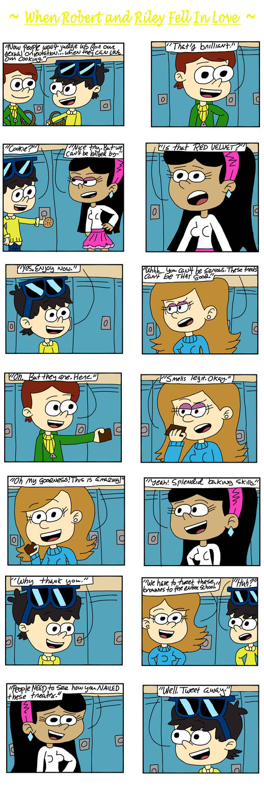 Robert and Riley comic 14 by Terrance4eves on DeviantArt