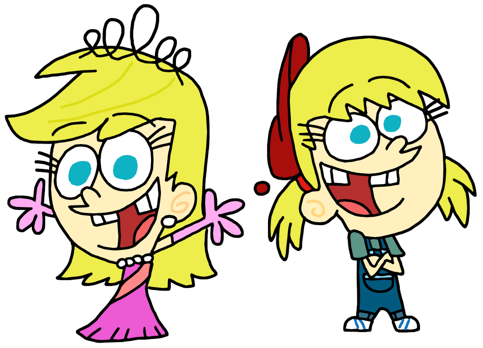 Lola and Lana in Fairly Odd Parents by Terrance4eves on DeviantArt