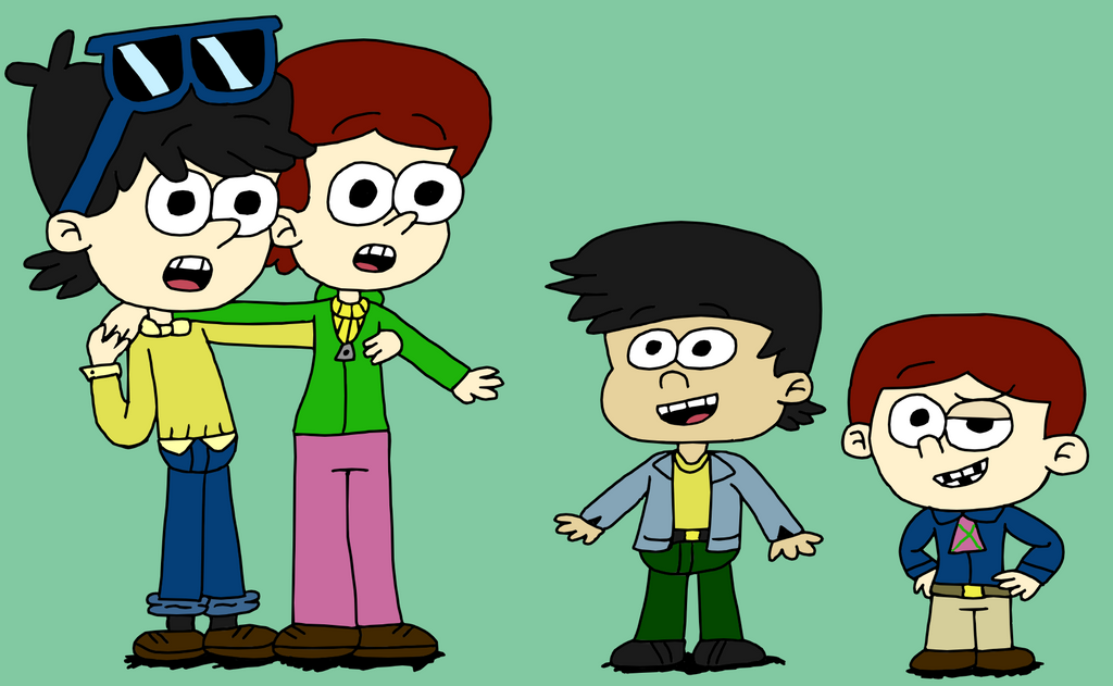 Robert and Riley meets Ricky and Roger by Terrance4eves on DeviantArt