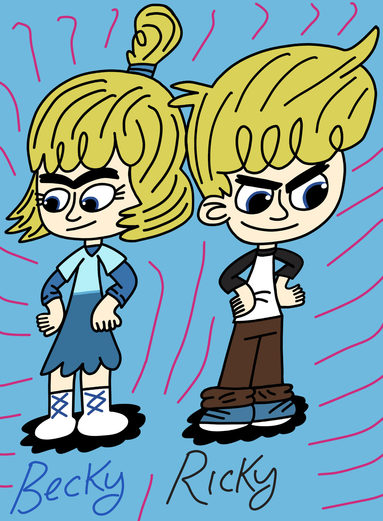 Tidy X Ricky Becky and Ricky (Terrance! style) by Terrance4eves on DeviantArt