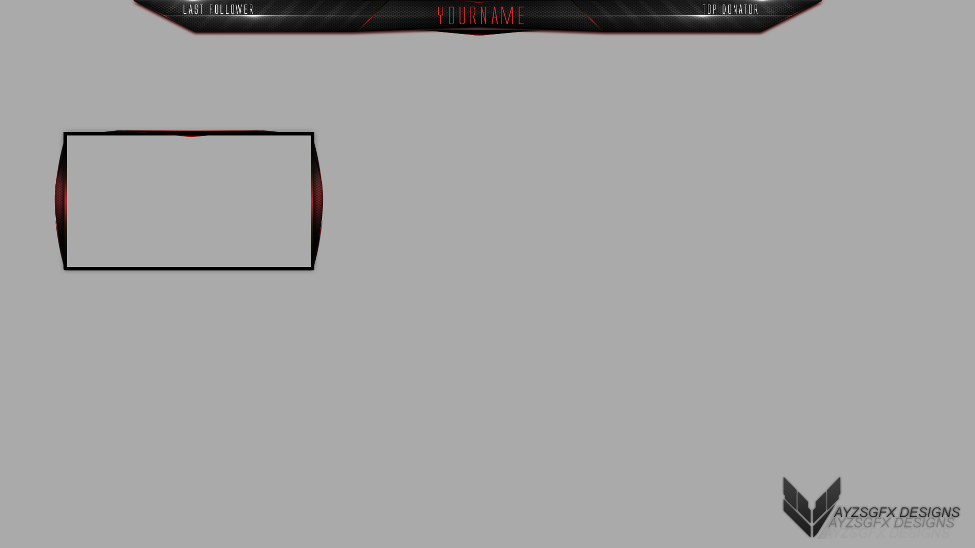 Overlay Free Twitch Template 1 By Ayzs On Deviantart