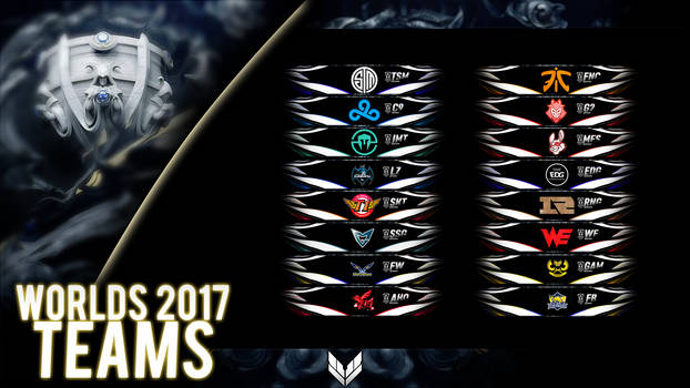 WORLDS 2017 - League of Legends | TEAM BANNERS