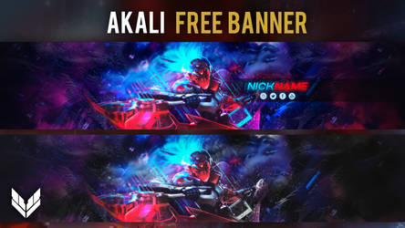 Project Akali - League of Legends Banner Tem