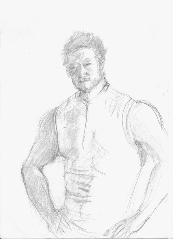 Buff Muscled Greatness by ironsonic on DeviantArt