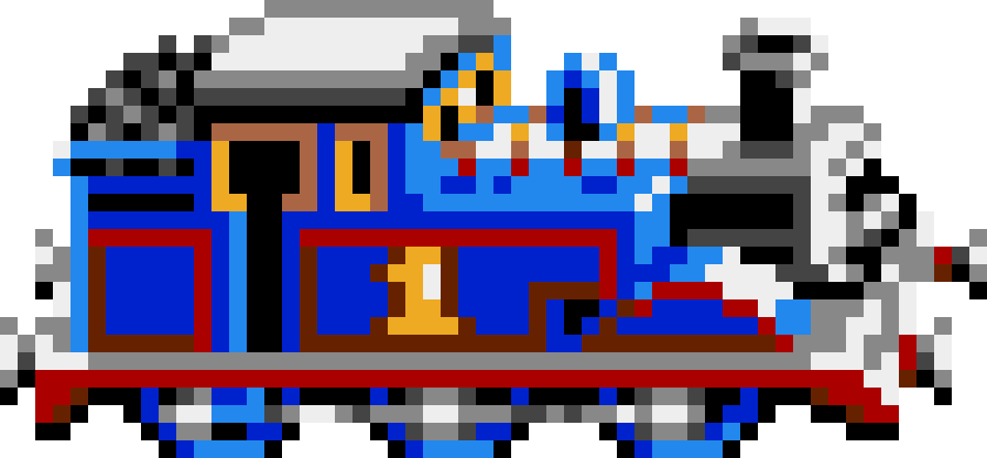 Thomas 2d Animation DOS Thomas animation by sombodyelse22 on DeviantArt