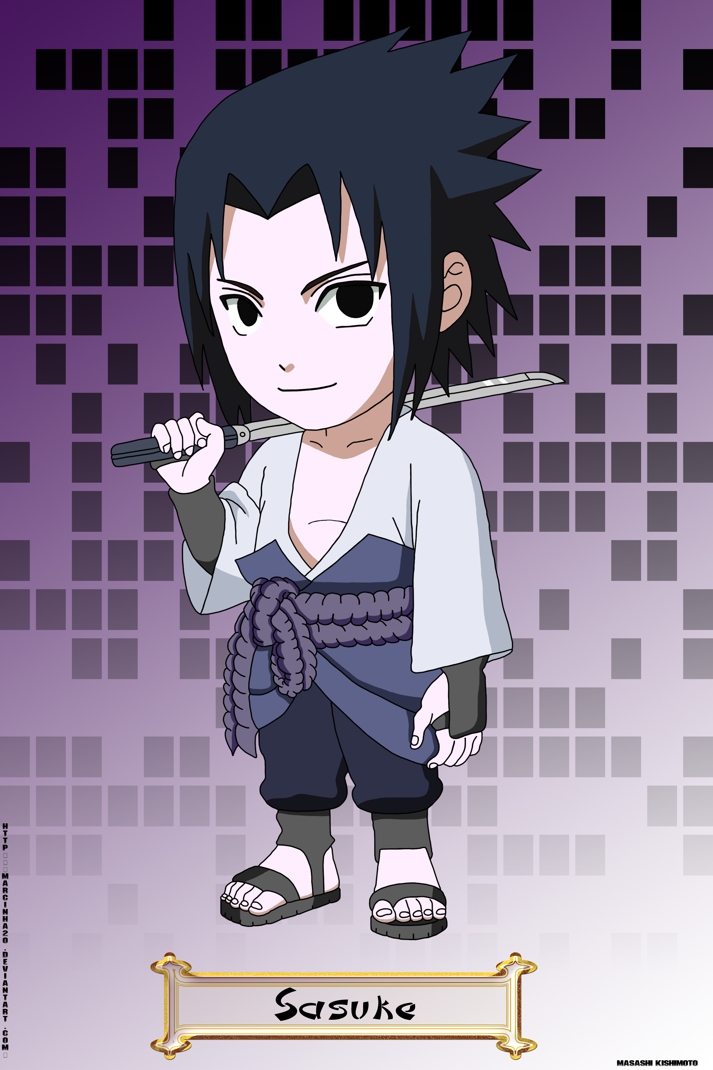 PNG Chibi Sasuke Sharingan by Marcinha20 on DeviantArt