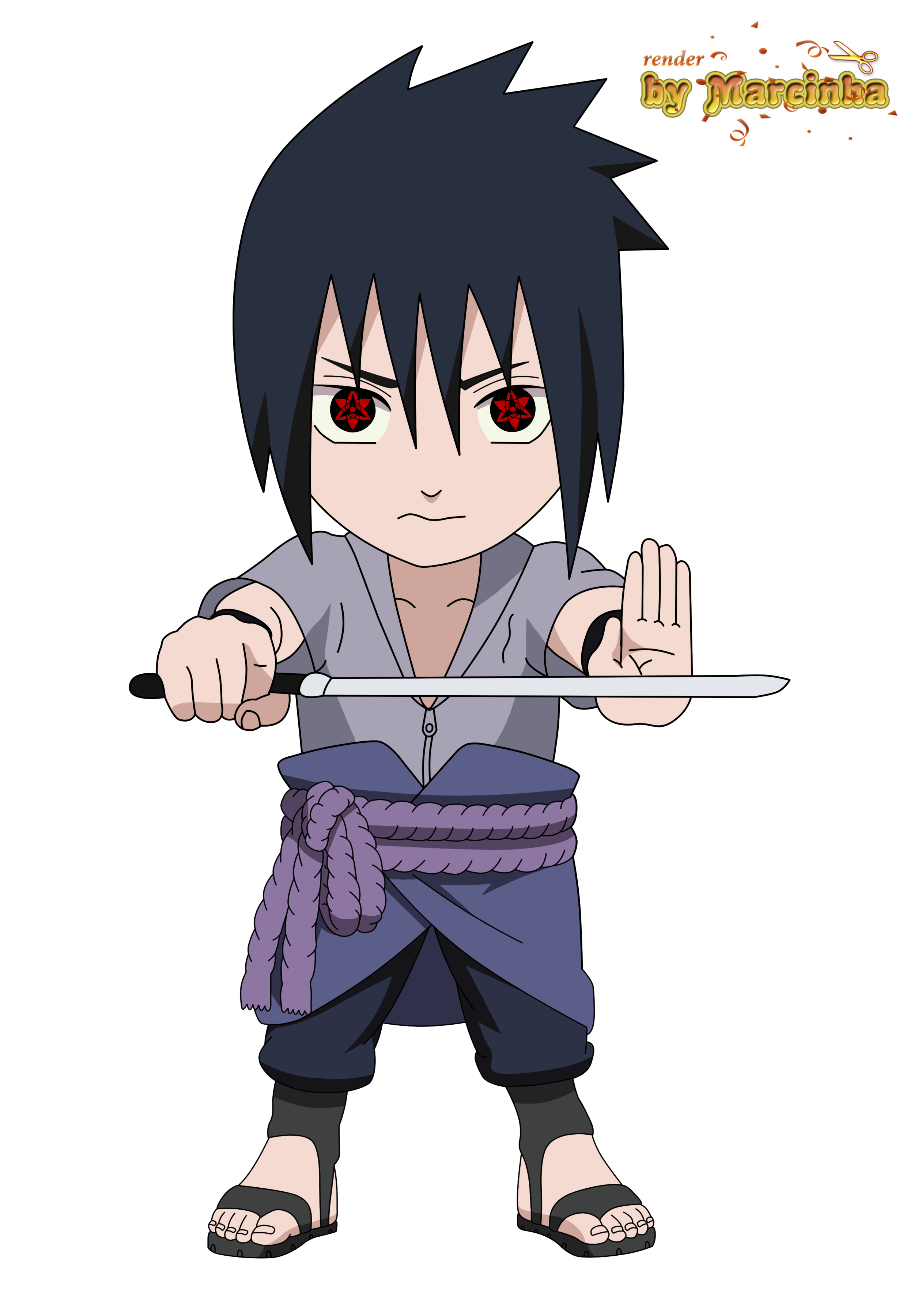 Png Chibi Sasuke Mangekyou Sharingan Eternal By Marcinha20