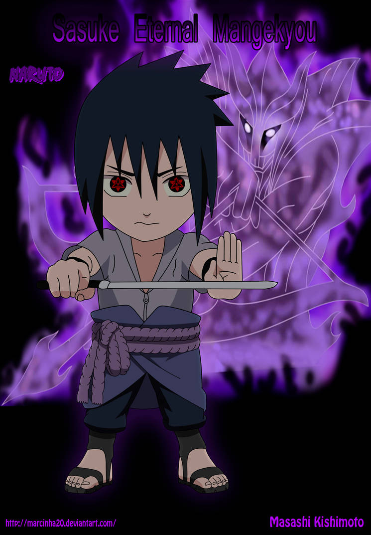 Chibi - Sasuke Eternal Mangekyou by Marcinha20 on DeviantArt