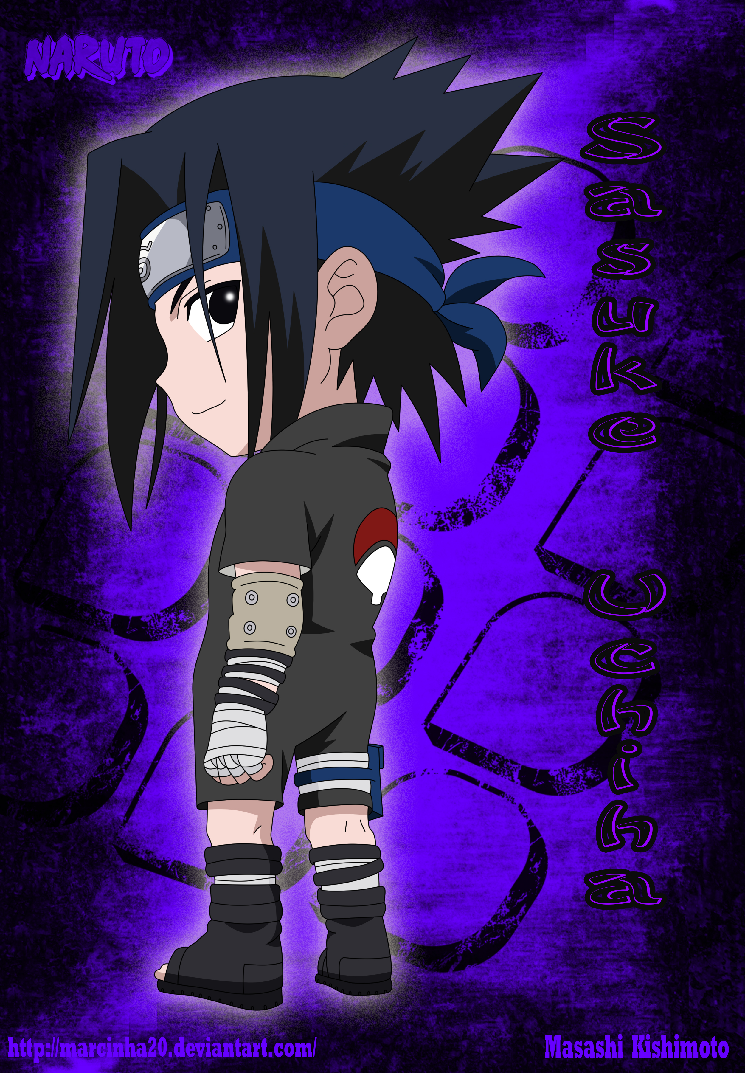 PNG Chibi Sasuke Uchiha Genin by Marcinha20 on DeviantArt