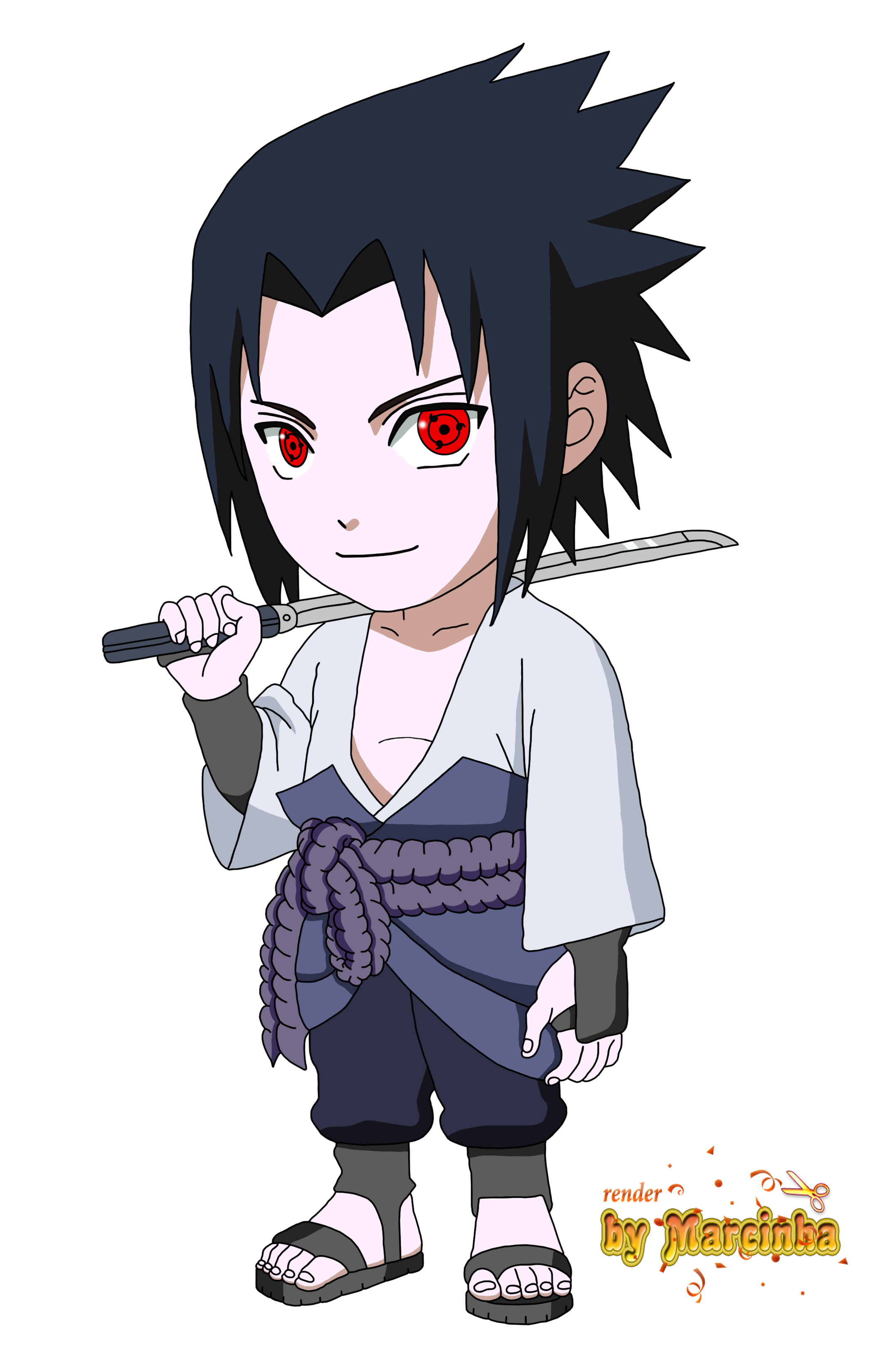 Sasuke, (Chibi), •