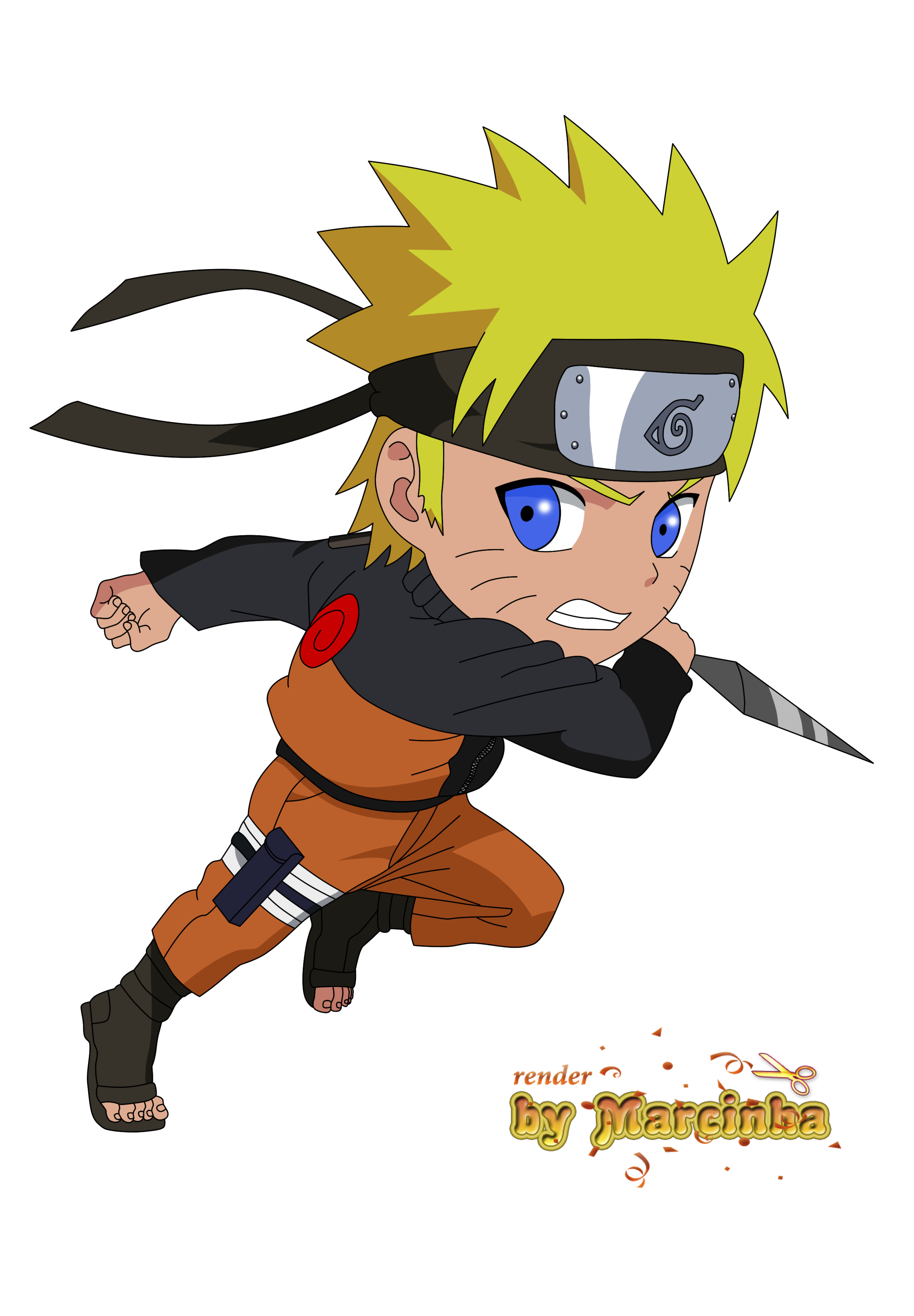 PNG Chibi Naruto Uzumaki Sennin by Marcinha20 on DeviantArt