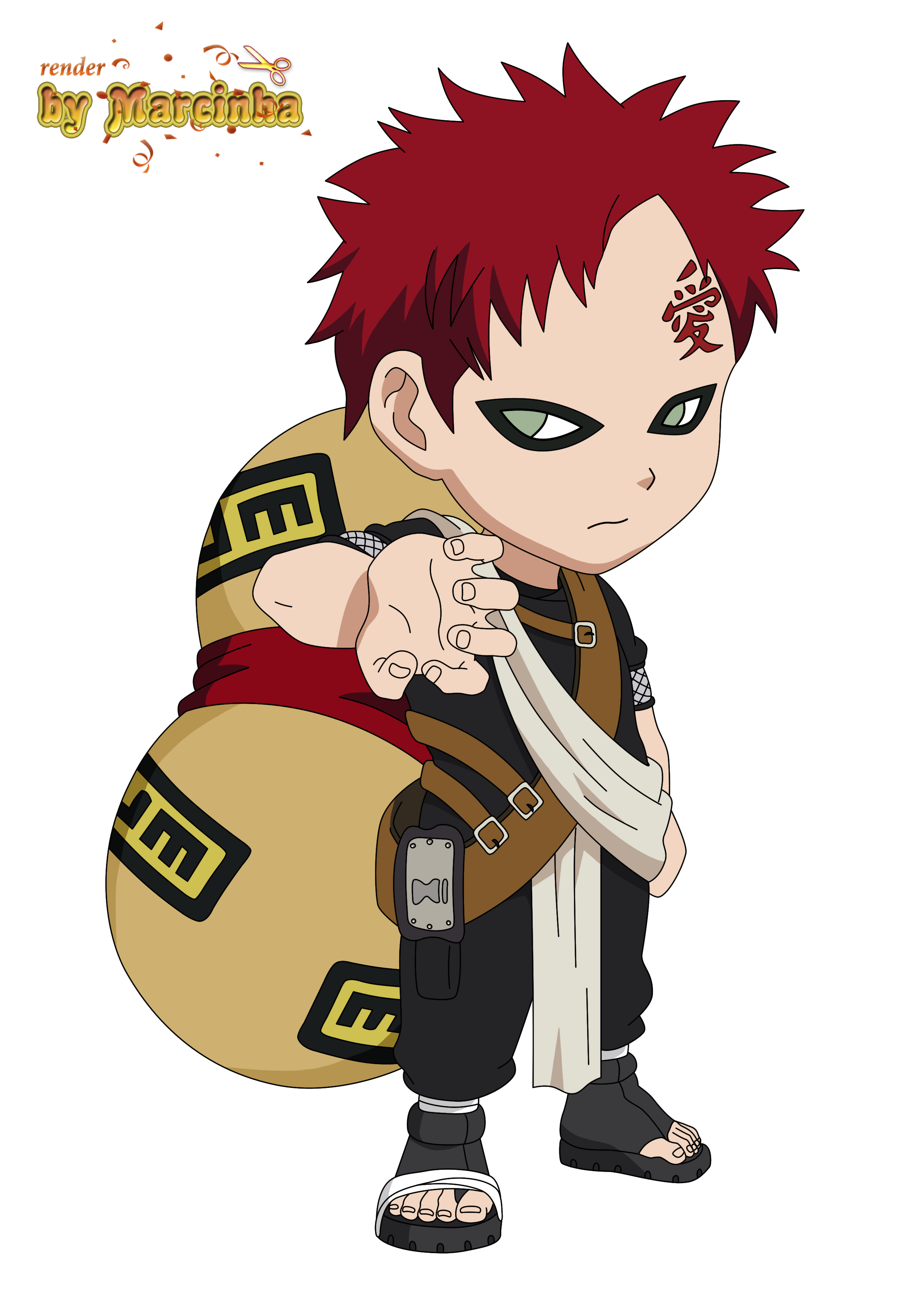 Gaara by LcBarbosa on DeviantArt