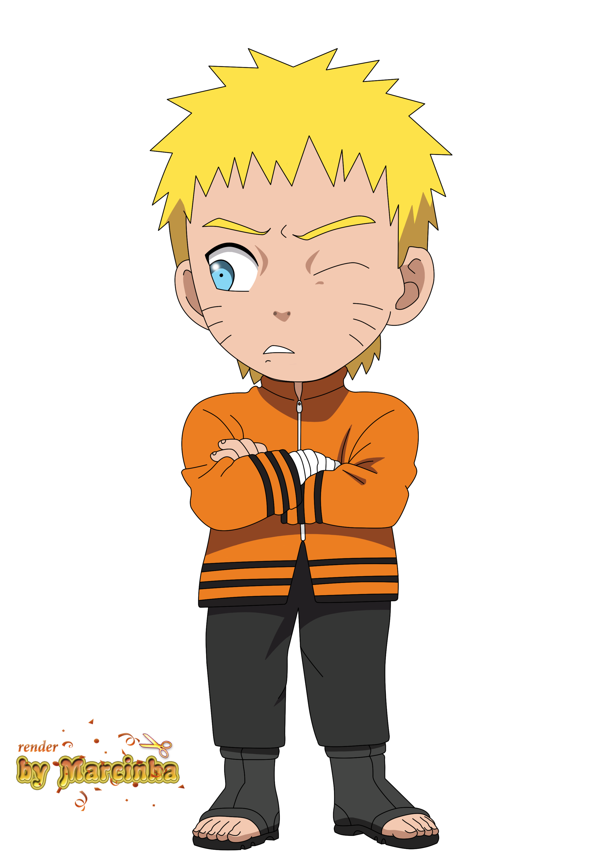 PNG Chibi Naruto Uzumaki Sennin by Marcinha20 on DeviantArt