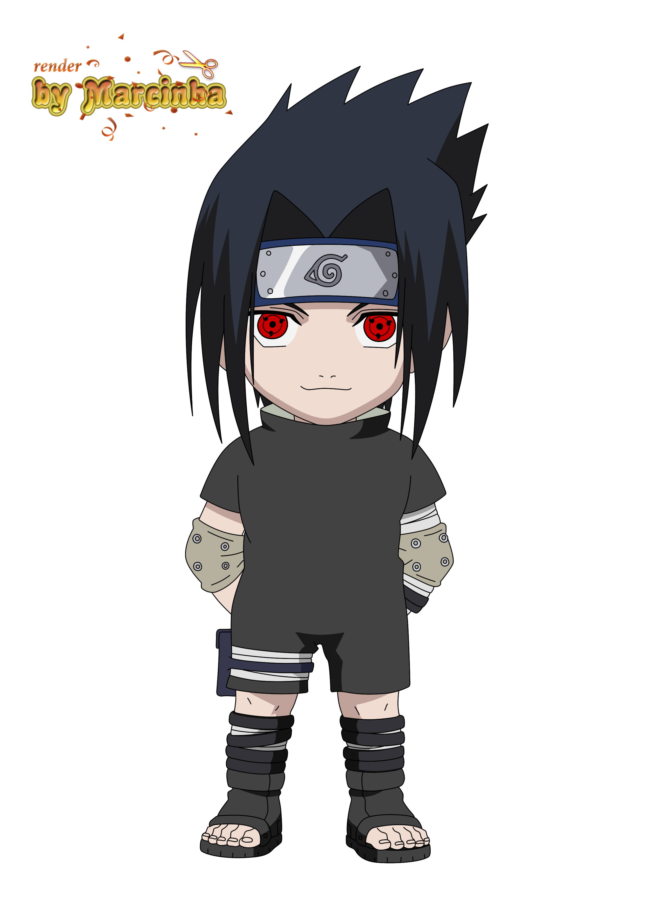 PNG Chibi Sasuke Sharingan by Marcinha20 on DeviantArt