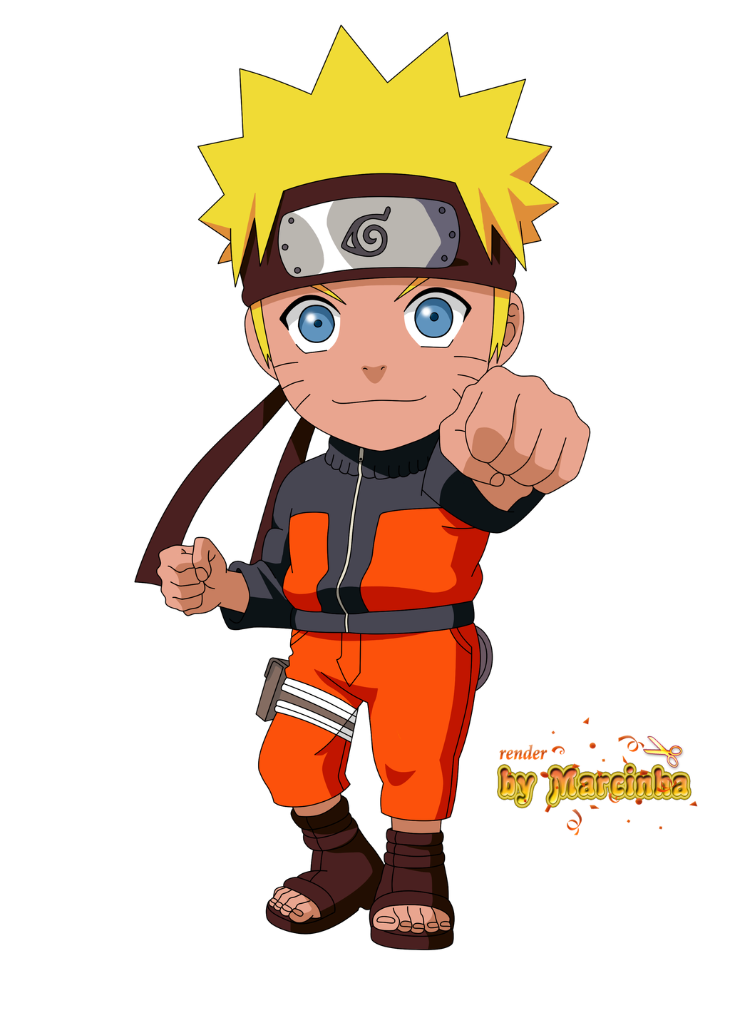 Chibi - Naruto Uzumaki by Marcinha20 on DeviantArt