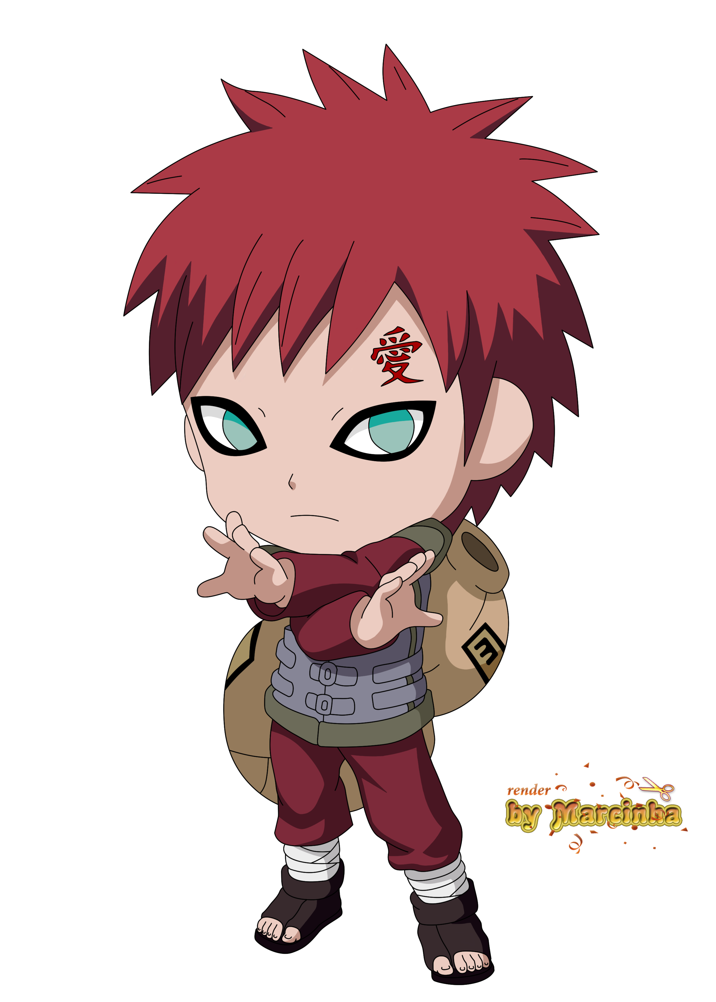 Gaara by LcBarbosa on DeviantArt