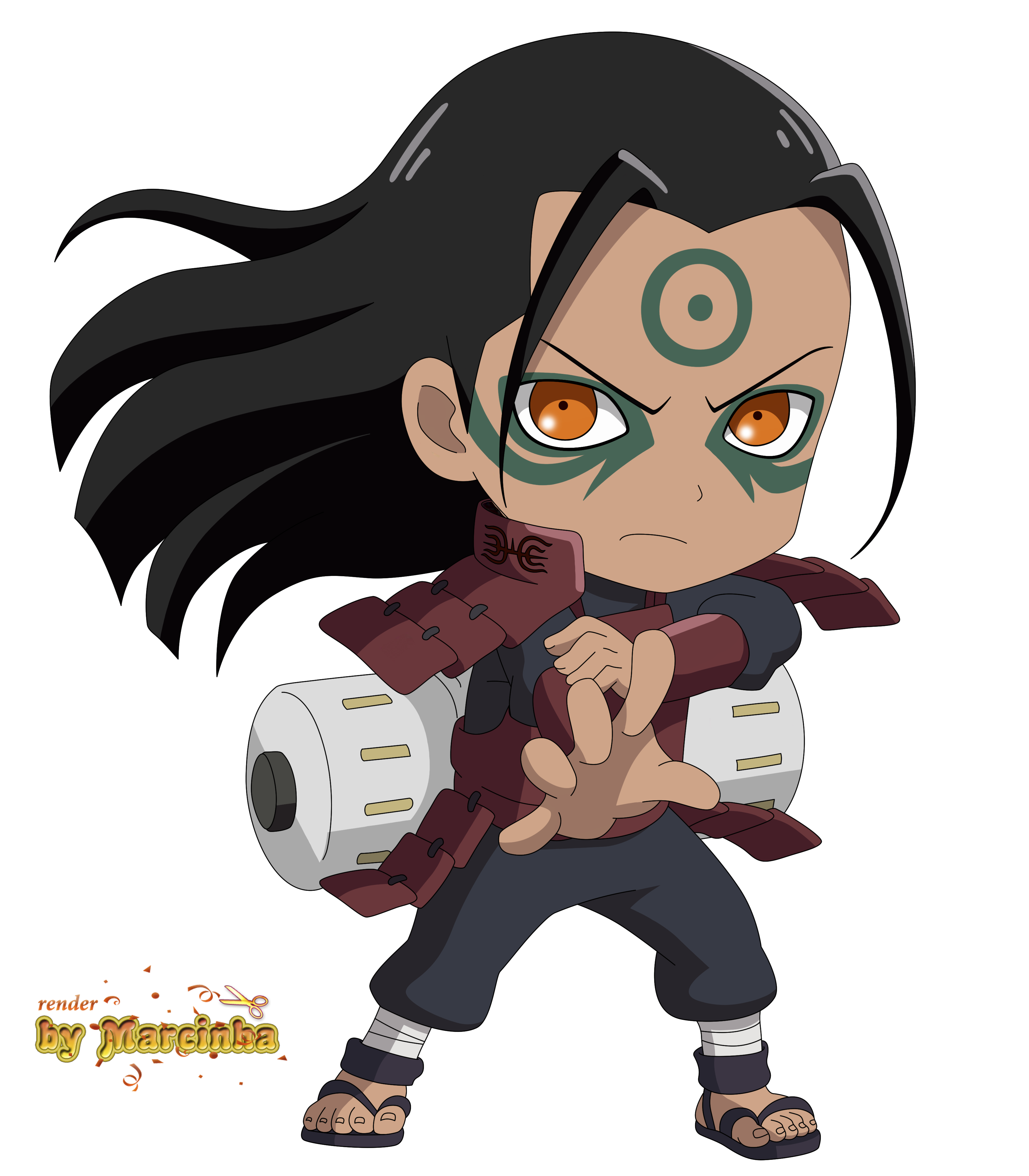 Free Naruto PNG: Serious Naruto Head Sticker- Wallpapers Clan