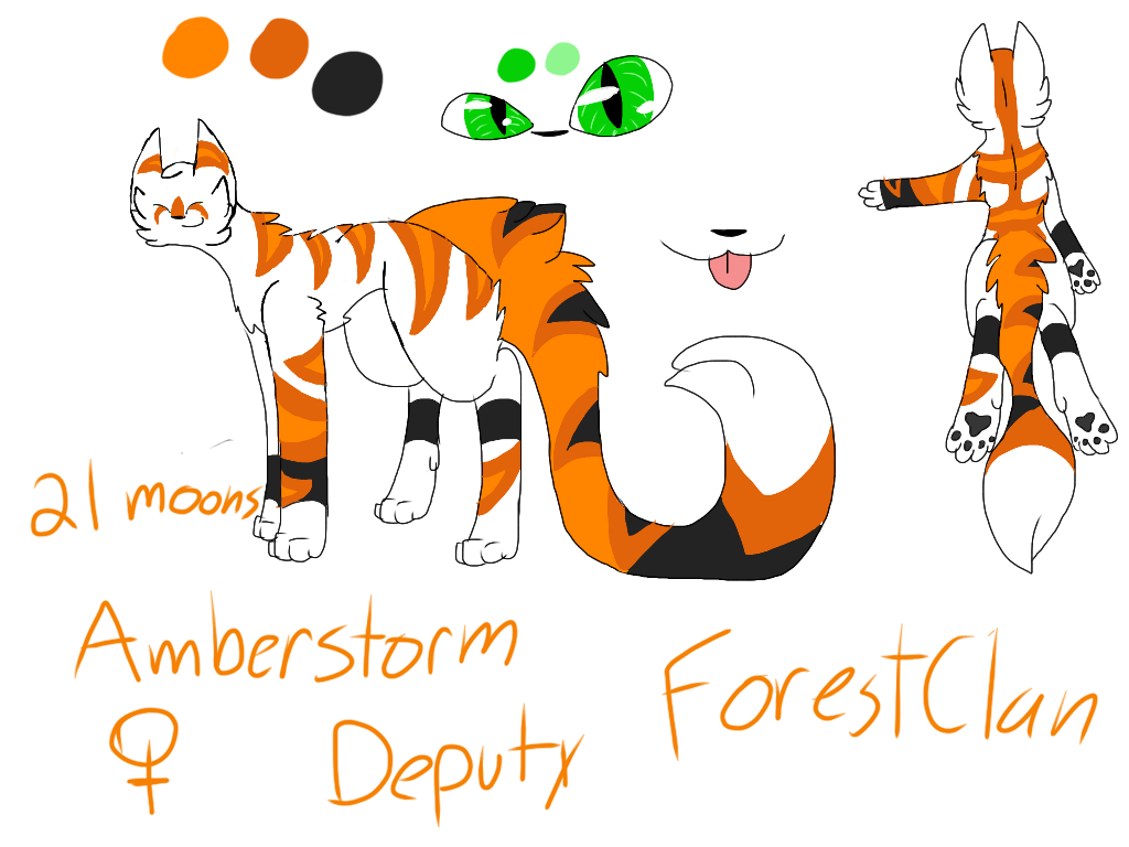 Amberstorm, Deputy of Forestclan