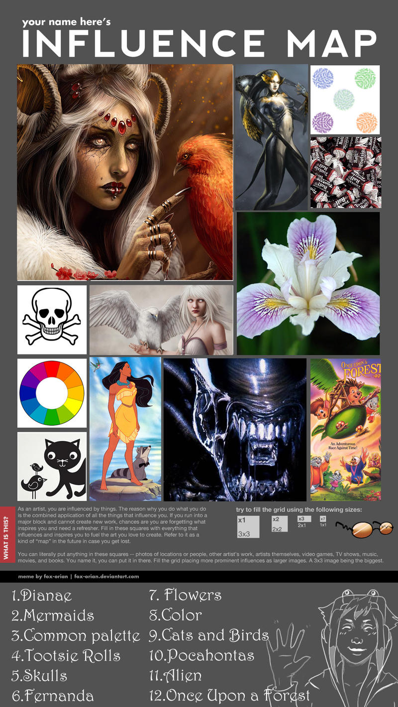 Influence Map 2011