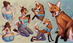 CanisXsapiens Maned-Wolf comm color web by MMWoodcock