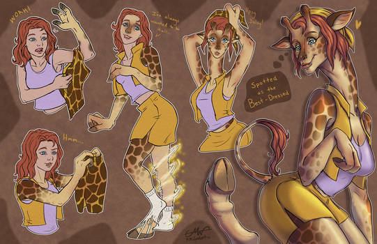 Galedour-Giraffe Sequence Commission