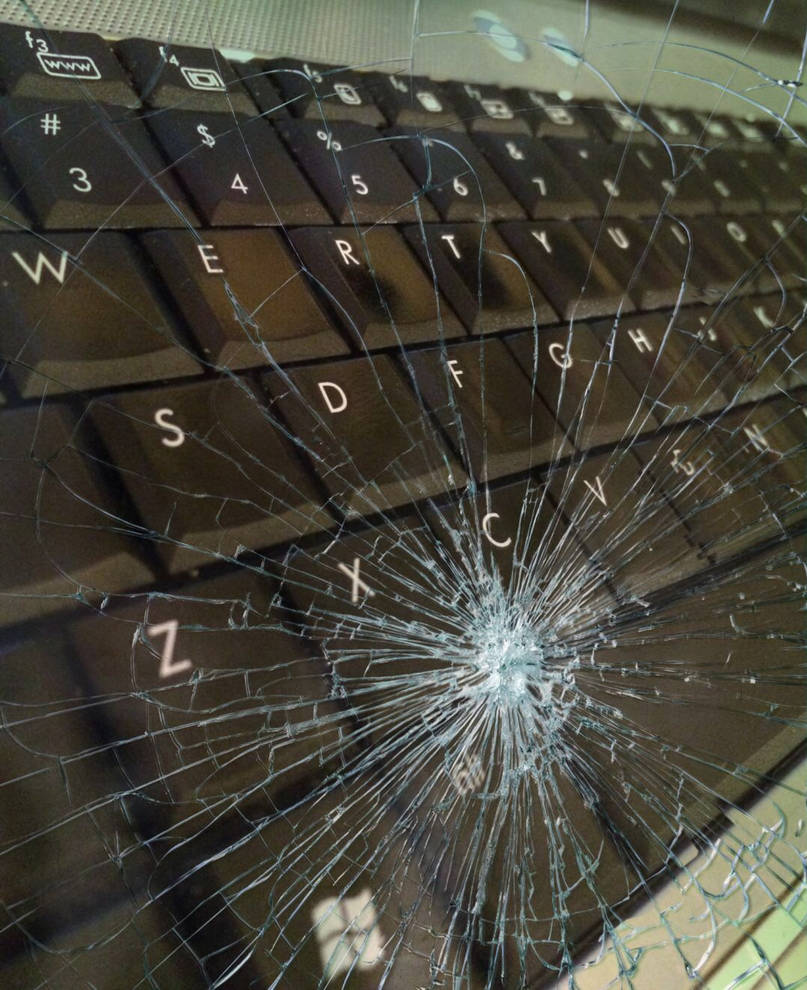 Shattered Glass Keyboard by Photoartistic26 on DeviantArt