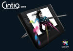 My lovely Wacom Cintiq by Dark-Vanessa