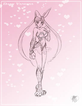 Sailor Bunny Moon - Commission