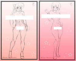 Ukyo and Nabiki - Muscle girls Commission