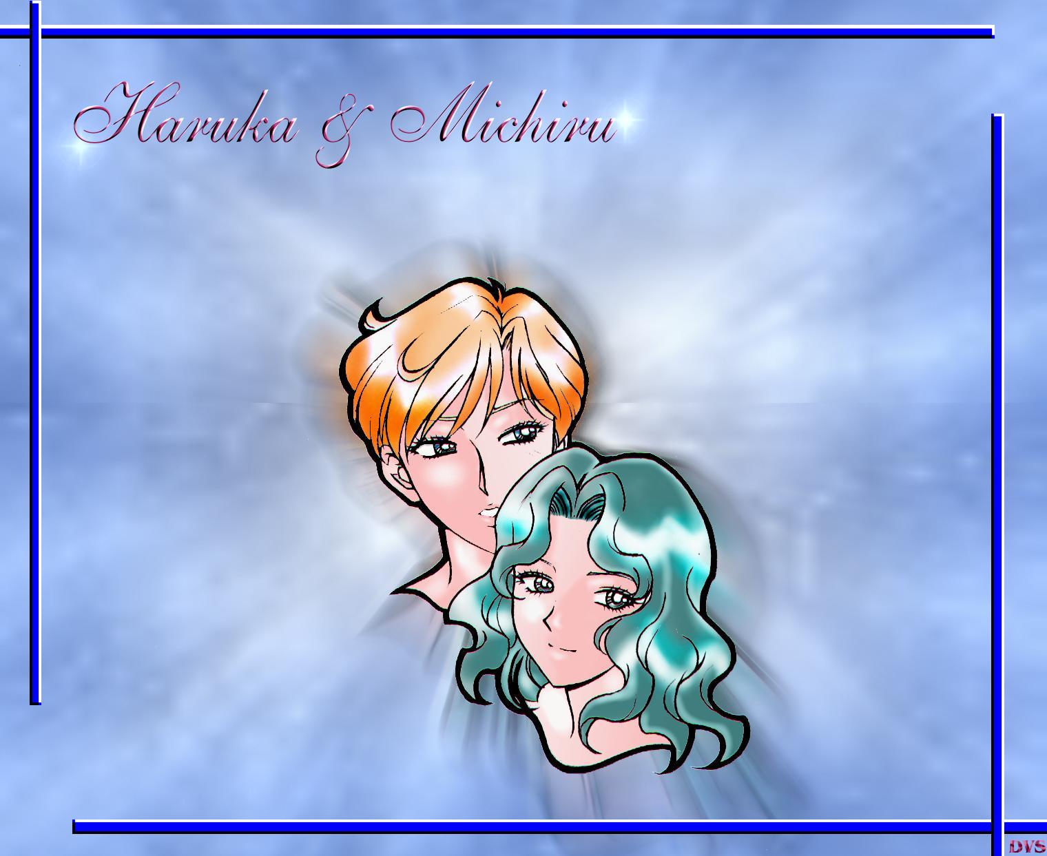 Haruka and Michiru In Love