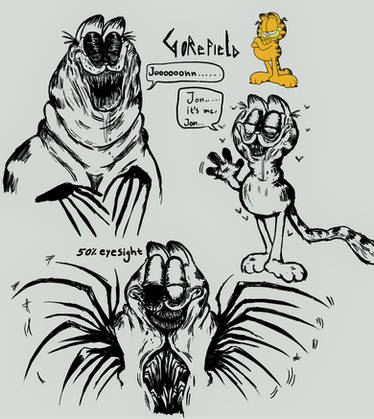 Garfield Horror by FurryLovePup on DeviantArt