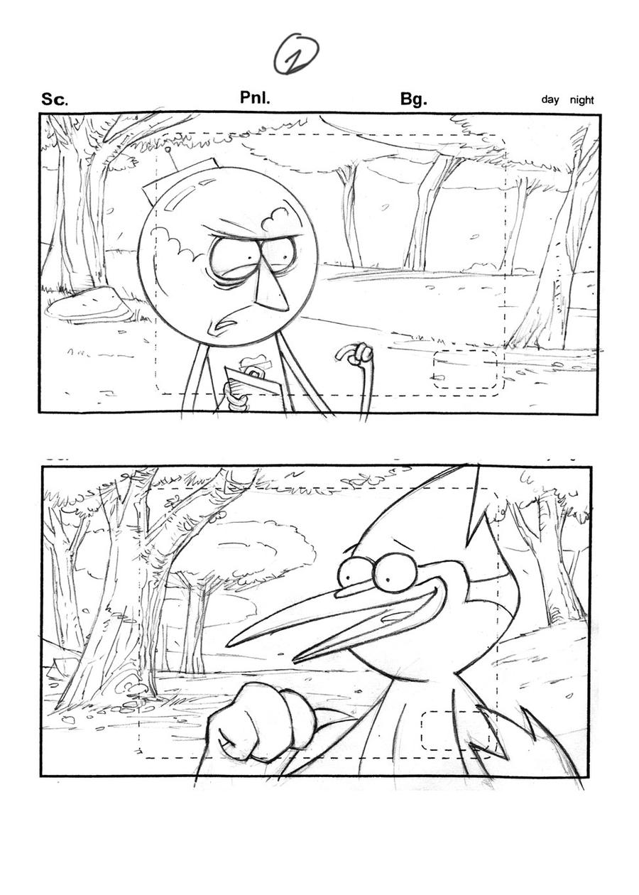 Regular Show storyboards by payprchs on DeviantArt