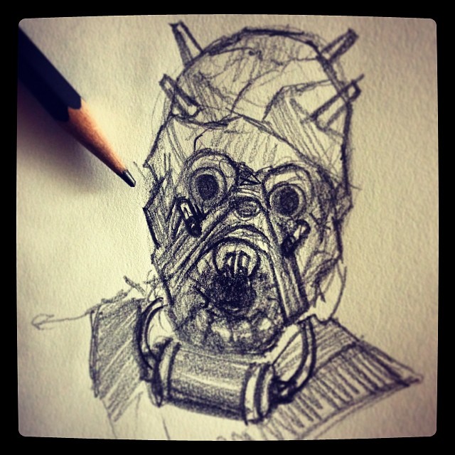 Tusken Raider - Daily Sketch