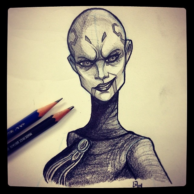 Asajj Ventress - Daily Sketch