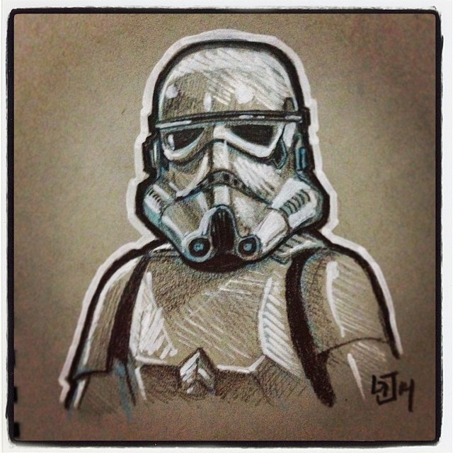 Stormtrooper - Daily Sketch