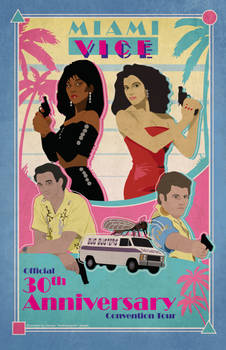 ShockPop Comiccon Miami Vice 30th Anniversary