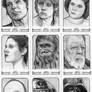 Topps Star Wars 40th Anniversary Sketch Cards