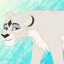 Kyon as a lioness