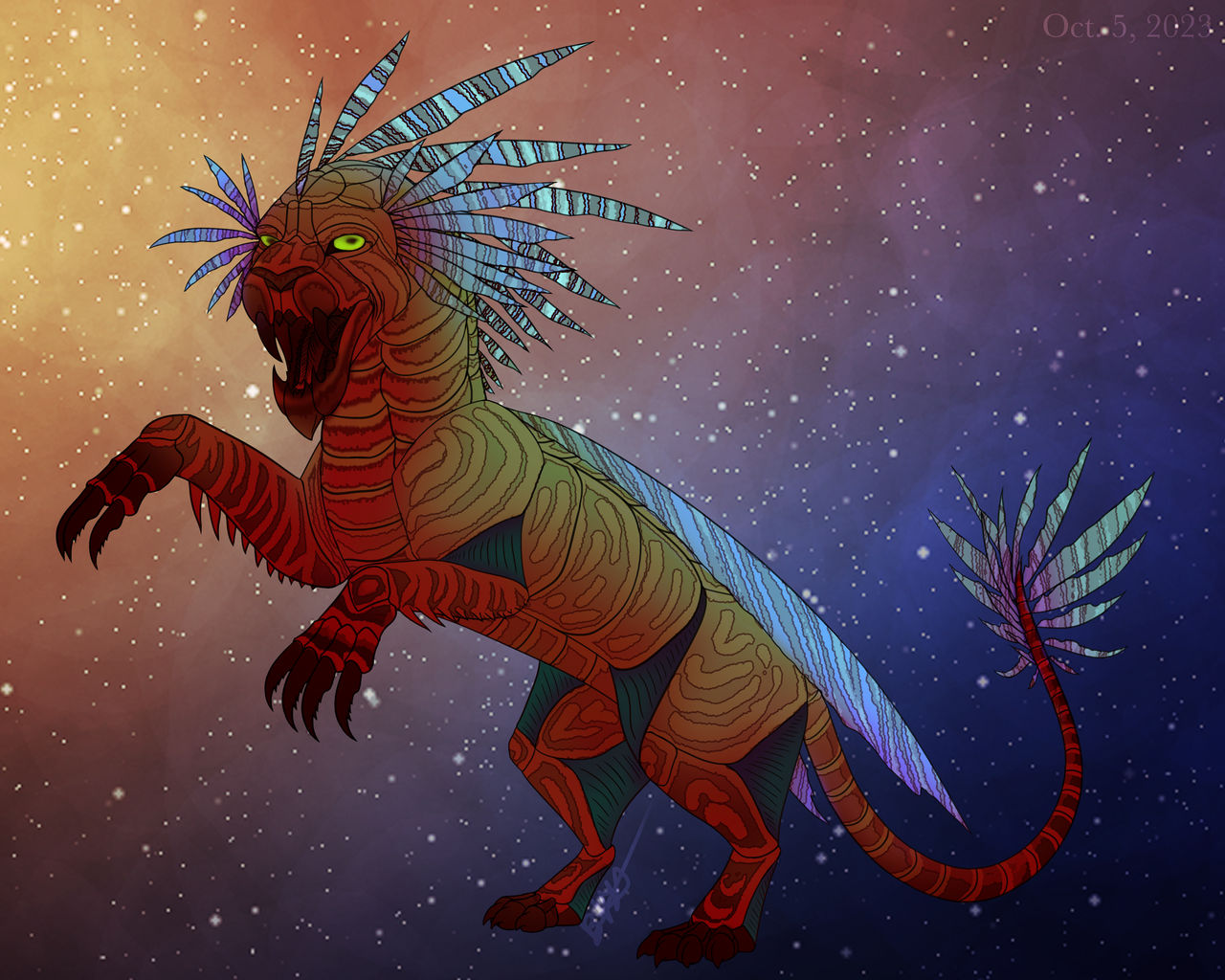 Alien Lions - Predatory Beast by Devinital on DeviantArt