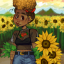 sunflower girl