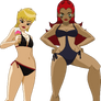 ATLA Wuya and Katnappe - Swimwear