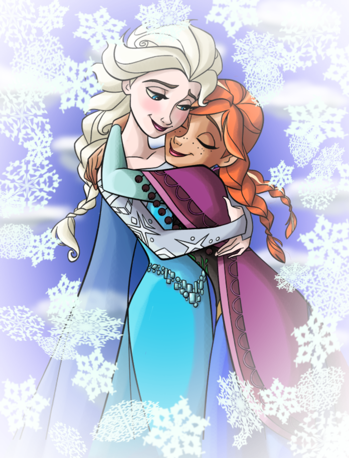 Anna Elsa Raining Frozen - Anna and Elsa by juanito316ss on DeviantArt