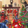 merry christmas - superheroes