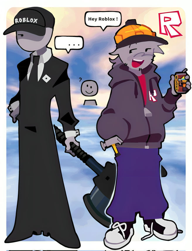roblox and builderman by jamescloins on DeviantArt