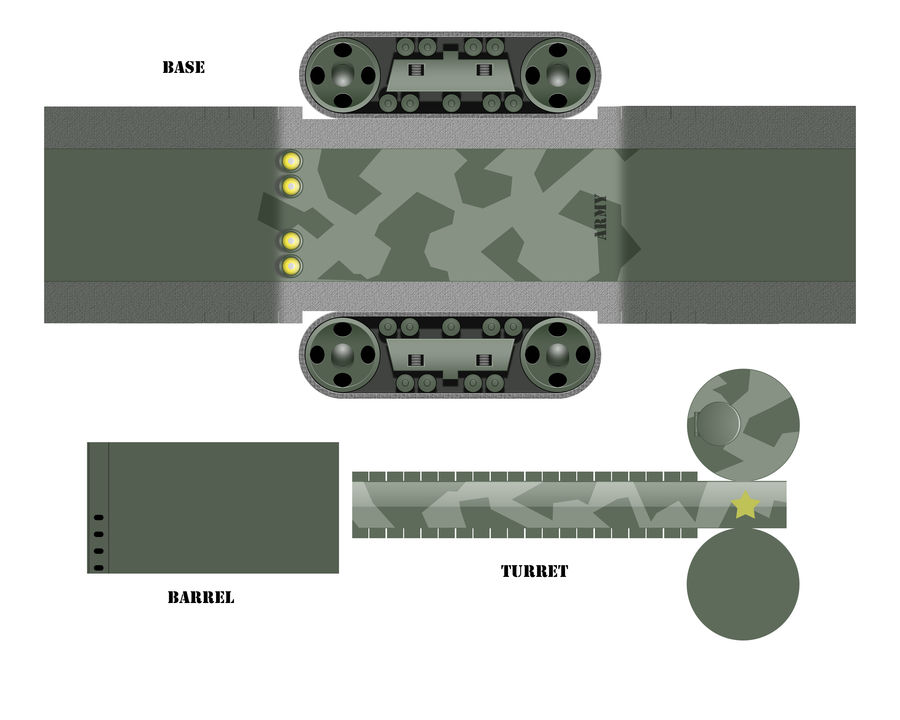 Paper Tank Pattern Paper Tank by matafunda on DeviantArt