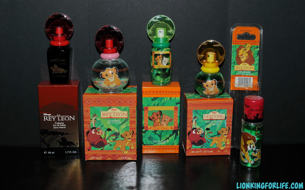 Lion Colonge Lion King Cologne Complete Set by LionKingForLife on DeviantArt